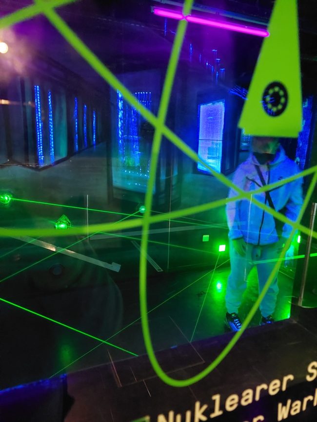 Spionagemuseum 1 – Laserparcours
