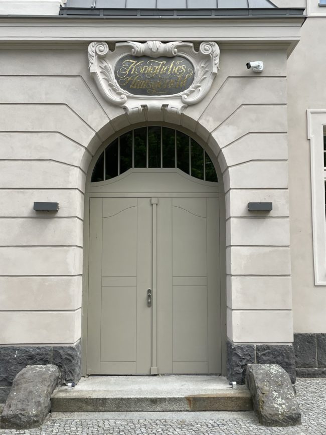 Eingang königliches Amtsgericht