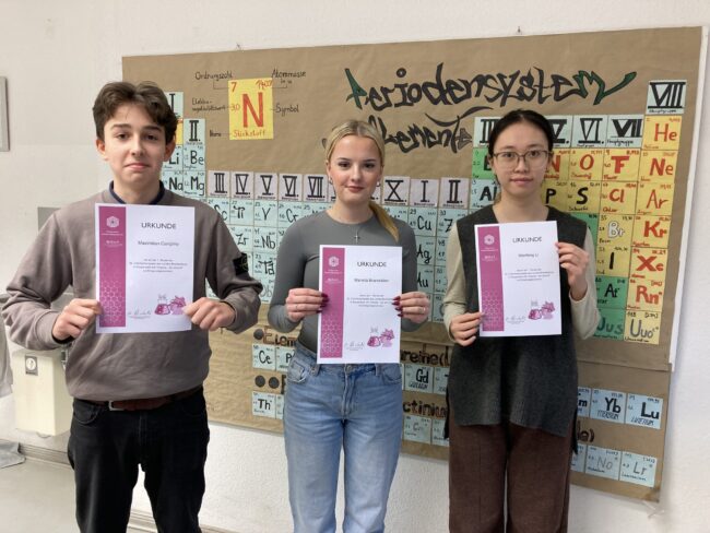 Teilnehmer*innen Chemieolympiade