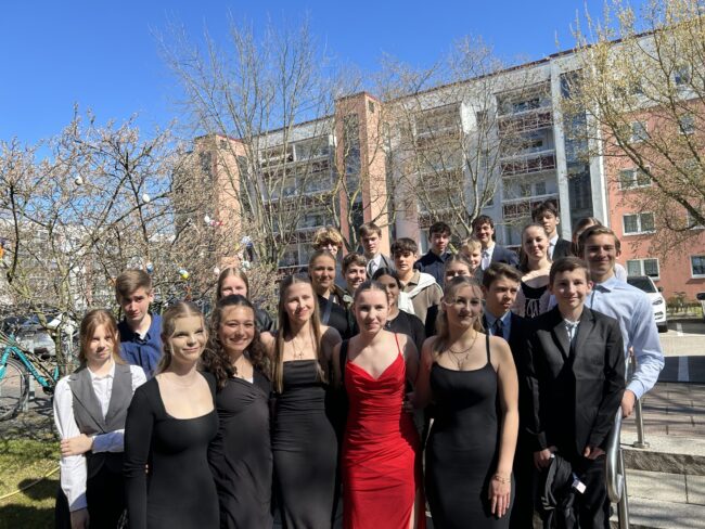 Gruppenfoto Klassen 8a und 8b